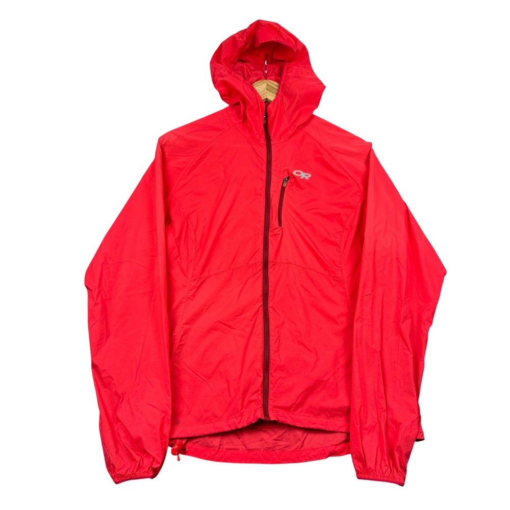 Outdoor Research Jacket Women Large Tantrum Hooded Ultra Light Packable Gorpcore